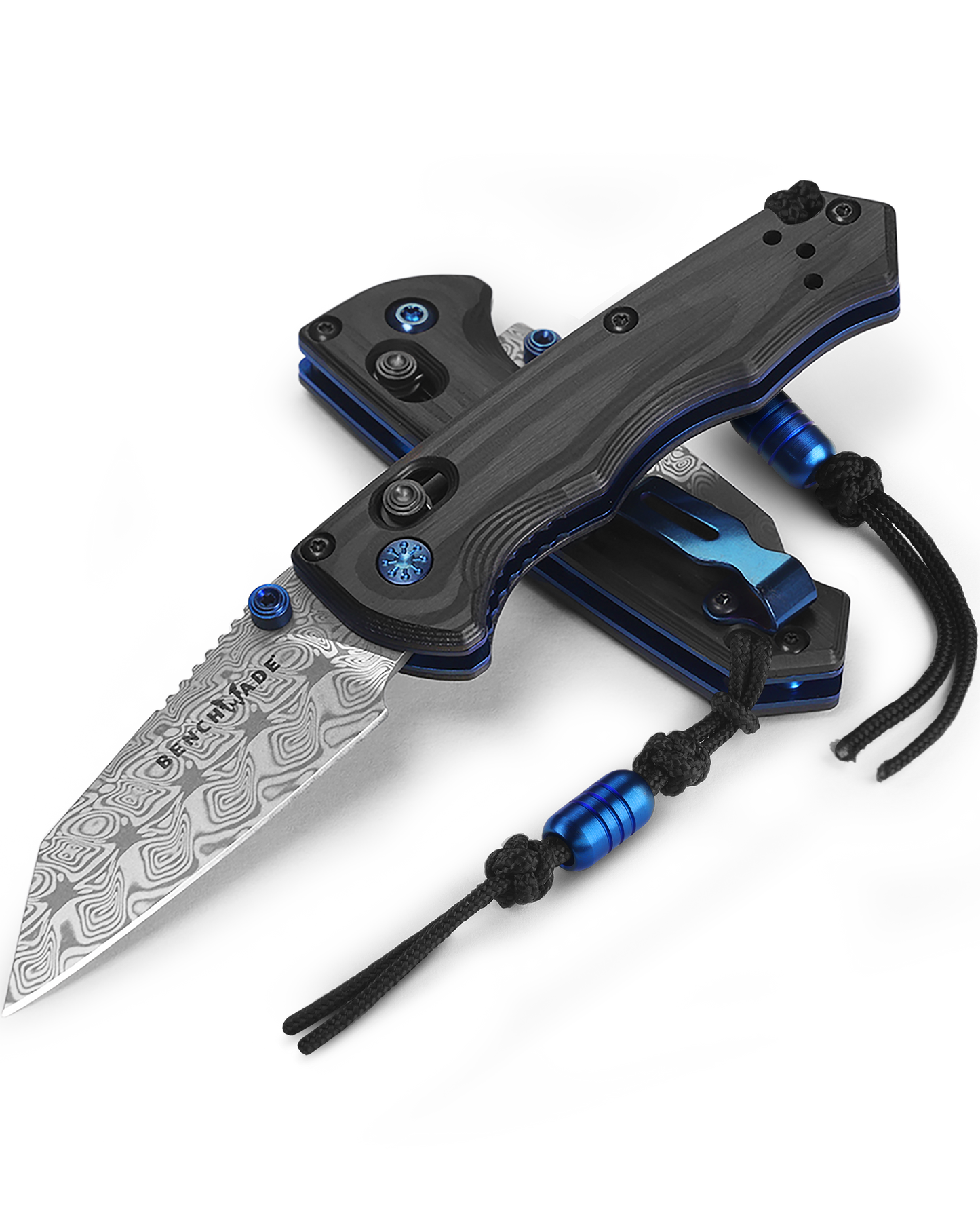 Benchmade Full Immunity Gold Class - Damasteel Blade - Unidirectional Carbon Fiber Handle - 290-241 Knives - Tophatter Daily Deals