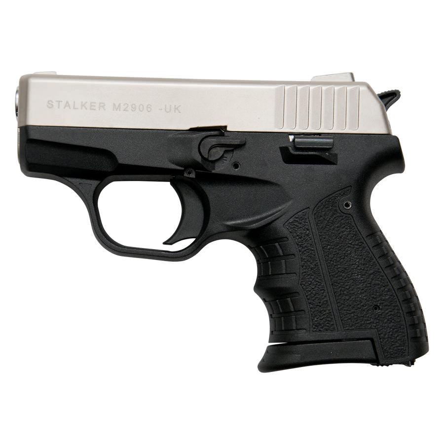 Stalker M2906 Satin Finish - 9mm Blank Firing Replica Zoraki Gun - Tophatter's Guns'N'Weapons Store Collectible Weapons - Tophatter Daily Deals