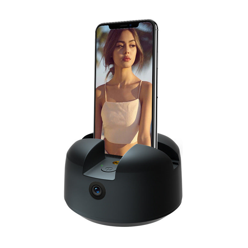 360-degree intelligent follow-up PTZ live stabilizer Black USB 0 - Tophatter Daily Deals