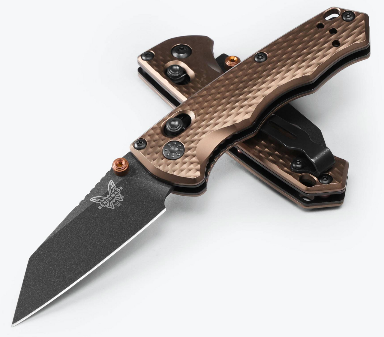 Benchmade Full Immunity - CPM-M4 Blade - Flat Dark Earth (FDE) Aluminum Handle - 290BK-1 Knives - Tophatter Daily Deals