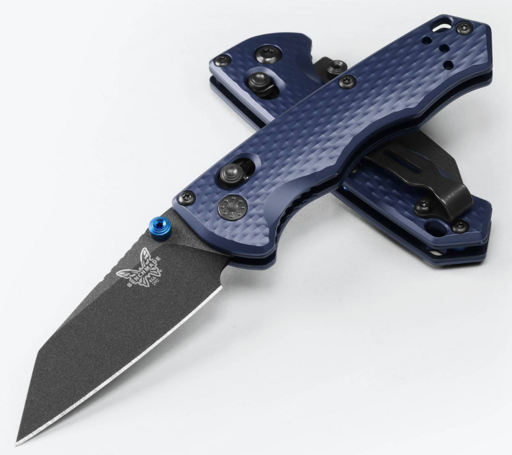 Benchmade Full Immunity - CPM-M4 Blade - Crater Blue Aluminum Handle - 290BK Knives - Tophatter Daily Deals