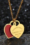 Heart Pendant Stainless Steel Necklace Necklaces - Tophatter Daily Deals