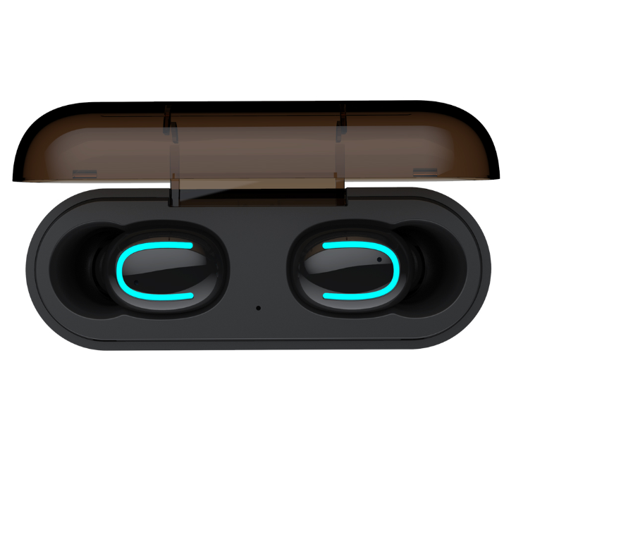 Bluetooth 5.0 Earphones TWS Wireless Headphones Blutooth Earphone Handsfree Headphone Binaural black 0 - Tophatter Daily Deals