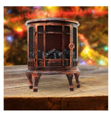 Brazier Decorations Christmas Fireplace Charcoal Lantern 0 - Tophatter Daily Deals