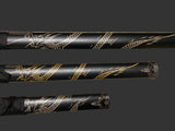 Black Dragon Display (Straight) Katana Triple Set
