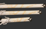 White Dragon Display (Straight) Katana Triple Set Katana - Tophatter Daily Deals