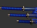 Blue Dragon Display (Straight) Katana Triple Set Katana - Tophatter Daily Deals