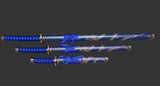 Blue Dragon Display (Straight) Katana Triple Set Katana - Tophatter Daily Deals