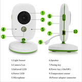 2 Inch Wireless Two-Way Intercom Baby Video Monitor 0 - Tophatter Daily Deals