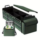 Car Storage Bag Foldable Trunk Organizer with Ice Pack - Tophatter Daily Deals