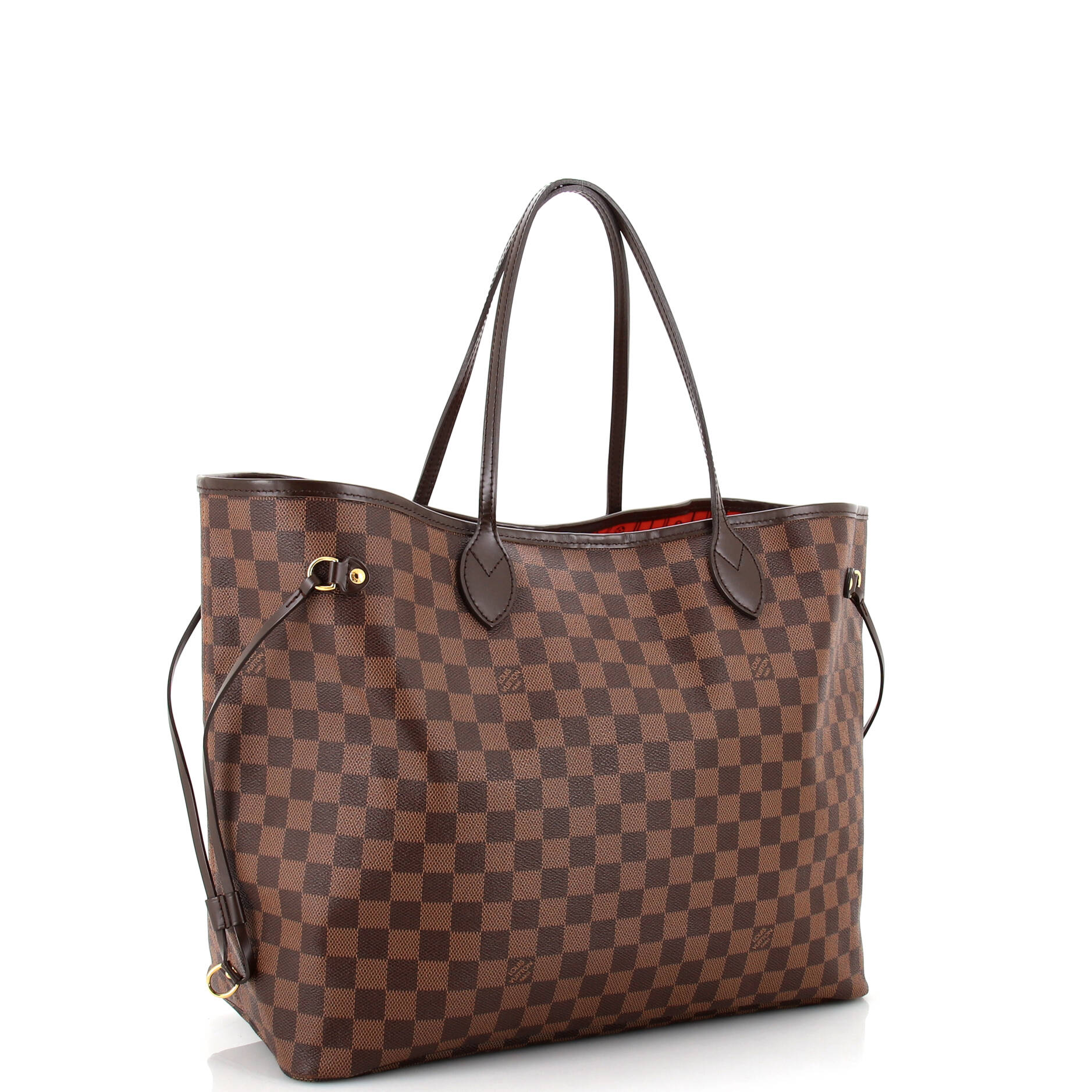 Pre-Loved Louis Vuitton Neverfull Tote Damier GM Bags - Tophatter Daily Deals