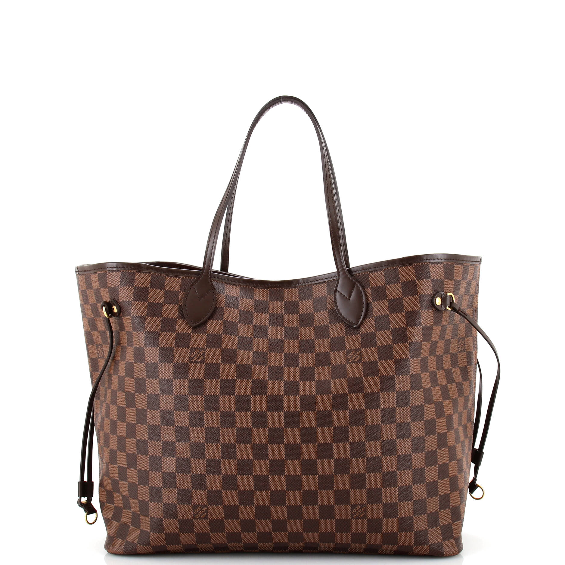 Pre-Loved Louis Vuitton Neverfull Tote Damier GM Bags - Tophatter Daily Deals