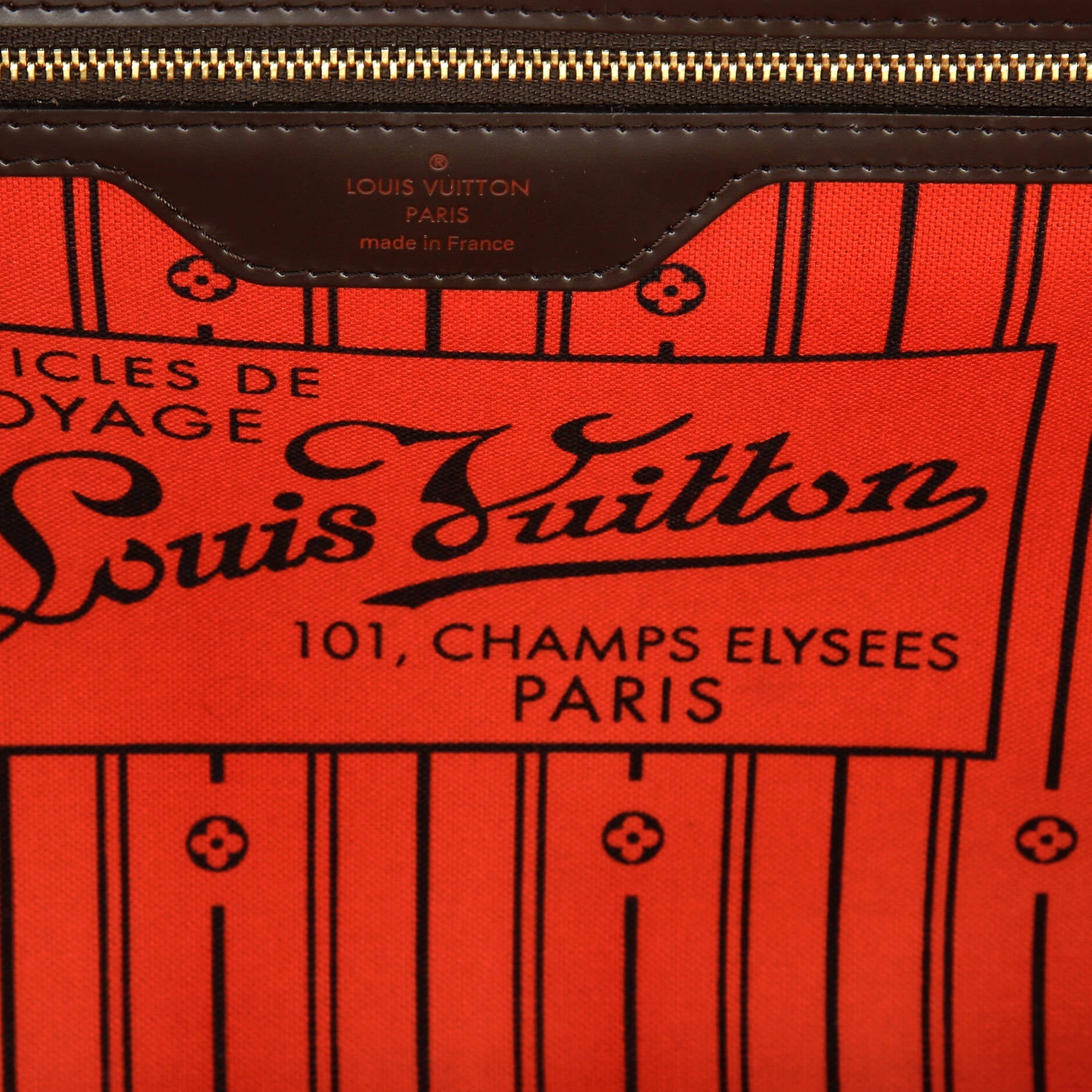 Pre-Loved Louis Vuitton Neverfull Tote Damier GM Bags - Tophatter Daily Deals