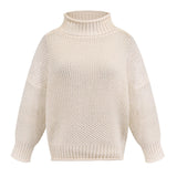 Warm Women's Pullover Sweater - Turtleneck Knit, Winter 3D Changing Face Moving Picture Frame - Tophatter Daily Deals