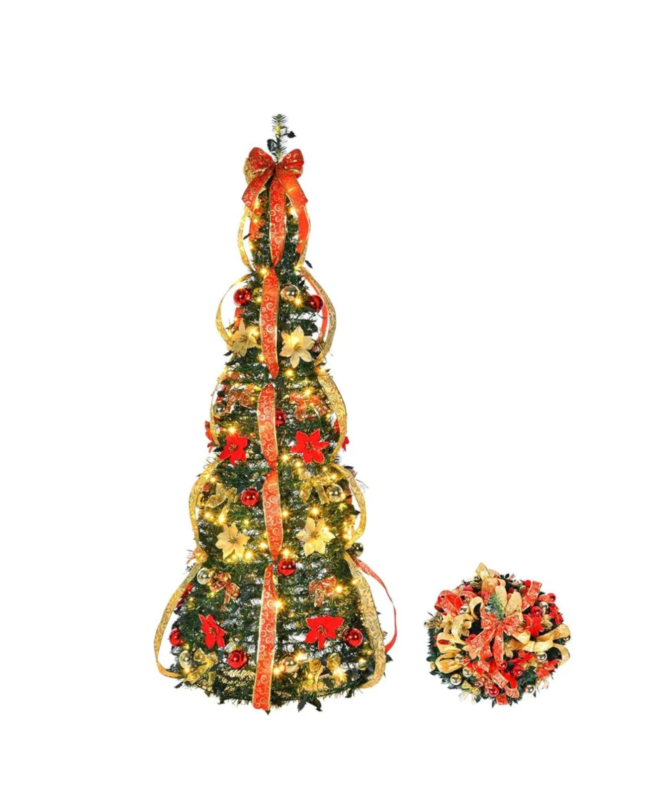 Portable Christmas Tree - Tophatter Daily Deals