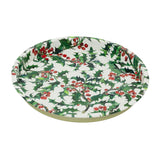 Emma Bridgewater - Holly Round Deep Well Tray | Christmas Serving Tray - 31cm tray - Tophatter Daily Deals