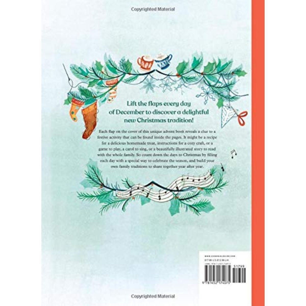 Christmas is Coming! Advent Calendar Book | Family Christmas Activity Book Advent Calendar - Tophatter Daily Deals
