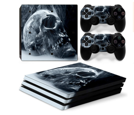 0131-0155 PS4 Pro game machine host Sticker Anti scraping geometric pattern sticker 11 3 12 0 - Tophatter Daily Deals
