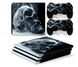 0131-0155 PS4 Pro game machine host Sticker Anti scraping geometric pattern sticker 11 3 12 0 - Tophatter Daily Deals