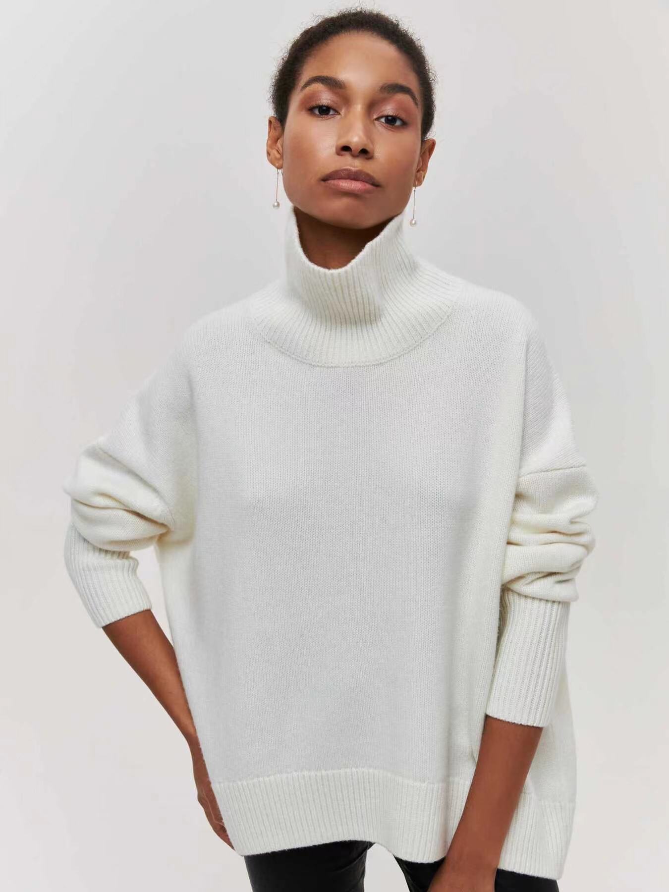 Acrylic Special Women's Clothing Party Sweater White 0 - Tophatter Daily Deals