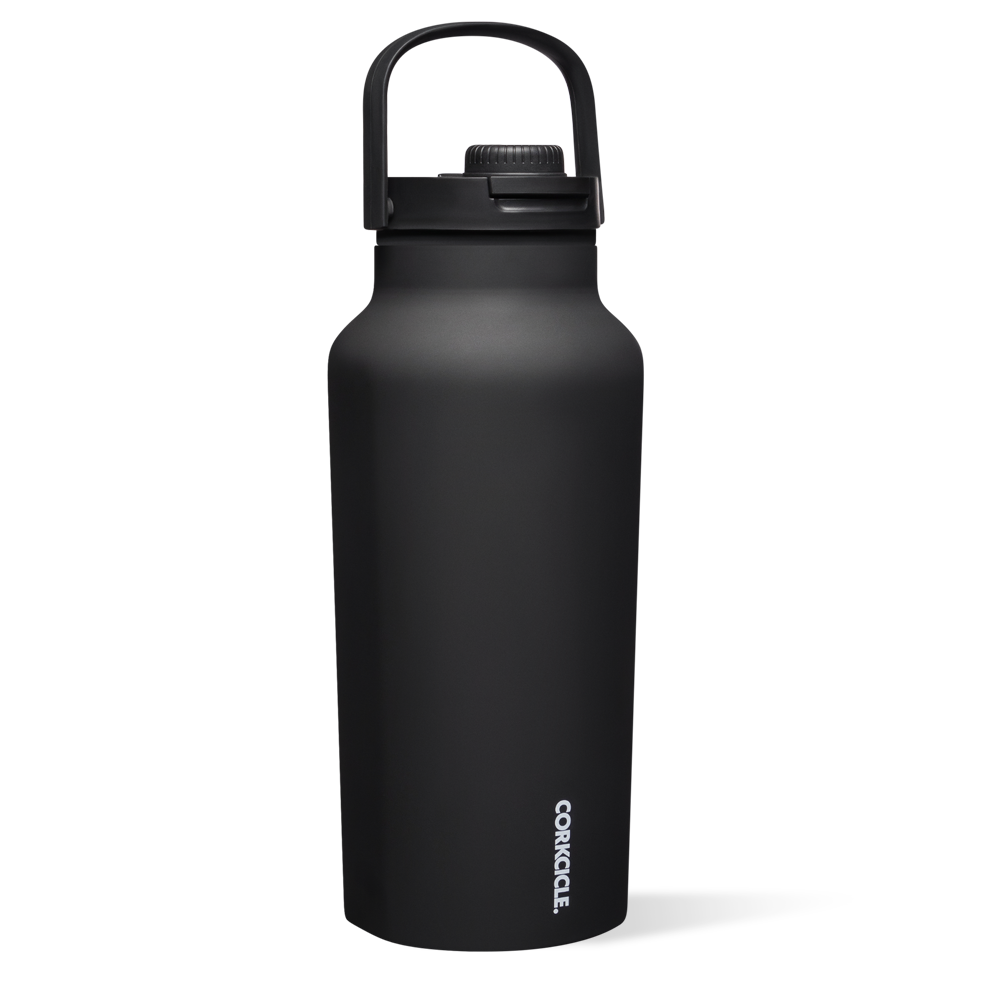 Series A Sport Jug by CORKCICLE. Black 64oz Sport Jug - Tophatter Daily Deals