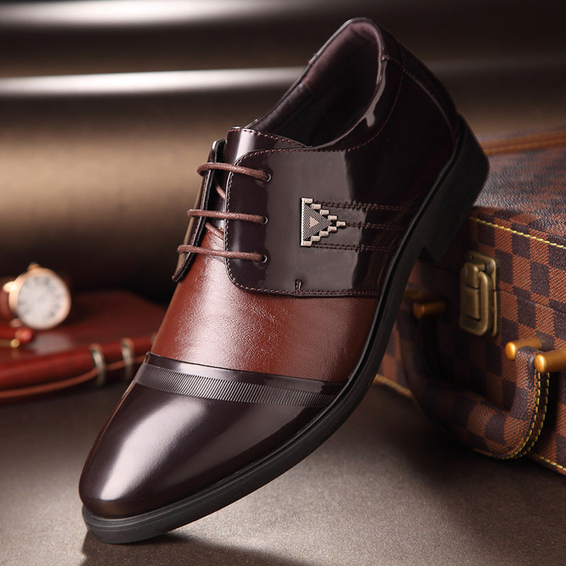 Business Men's Shoes Casual Shoes Brown 0 - Tophatter Daily Deals