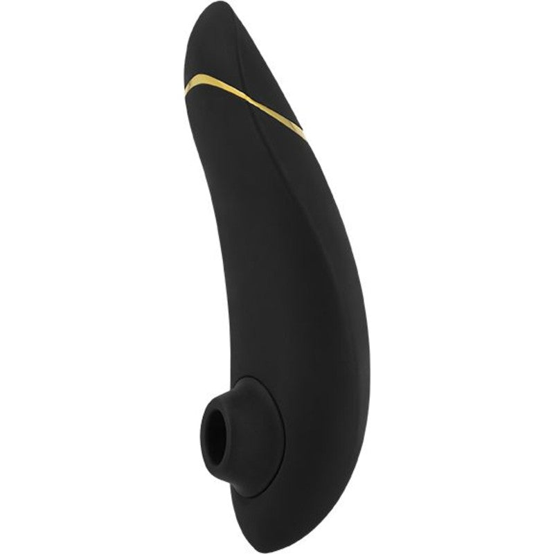 Womanizer Premium Clitoral Stimulator in Black & Gold Clitoral Stimulator - Tophatter Daily Deals