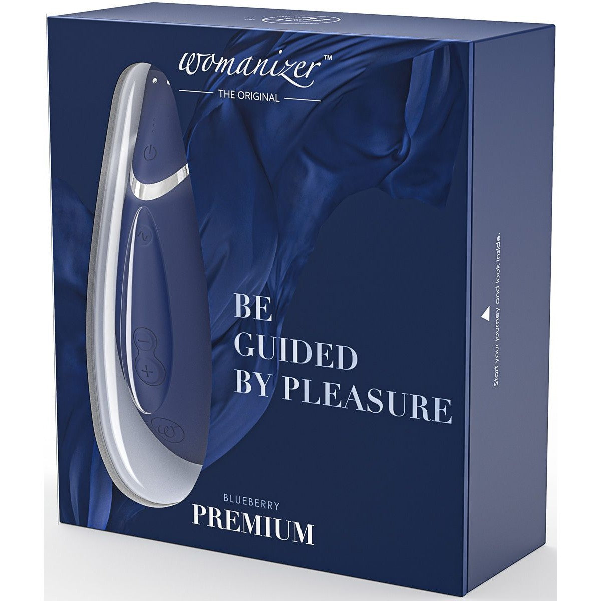 Womanizer Premium Clitoral Stimulator in Blueberry Clitoral Stimulator - Tophatter Daily Deals