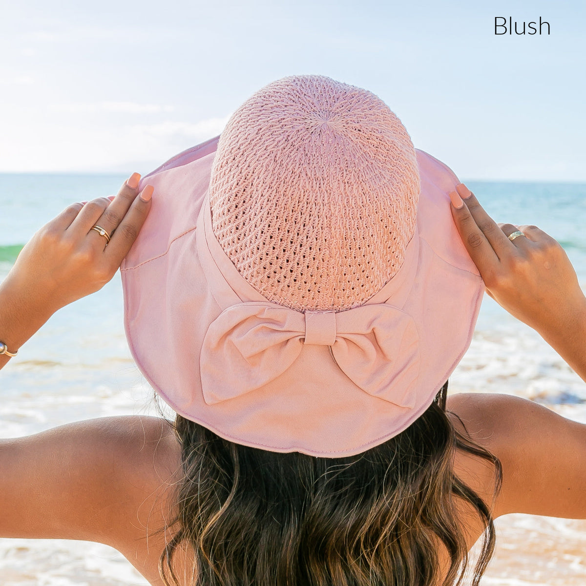 Watercolor Accent Cargo Hat Blush Hats - Tophatter Daily Deals
