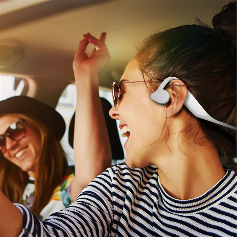 5.0 stereo bone conduction headphones 0 - Tophatter Daily Deals
