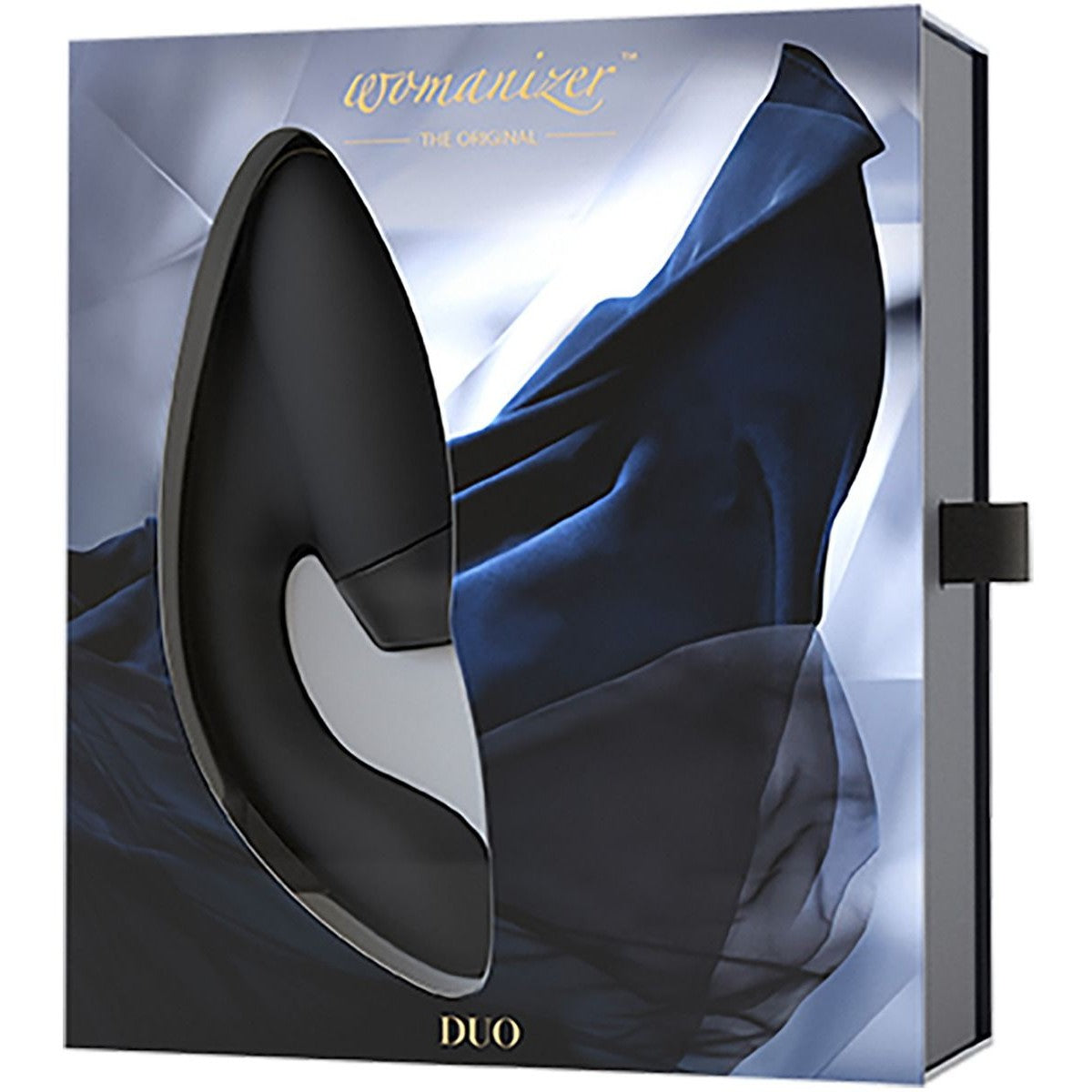 Womanizer DUO Clitoral G-Spot Vibrator in Black Clitoral G-Spot Vibrator - Tophatter Daily Deals