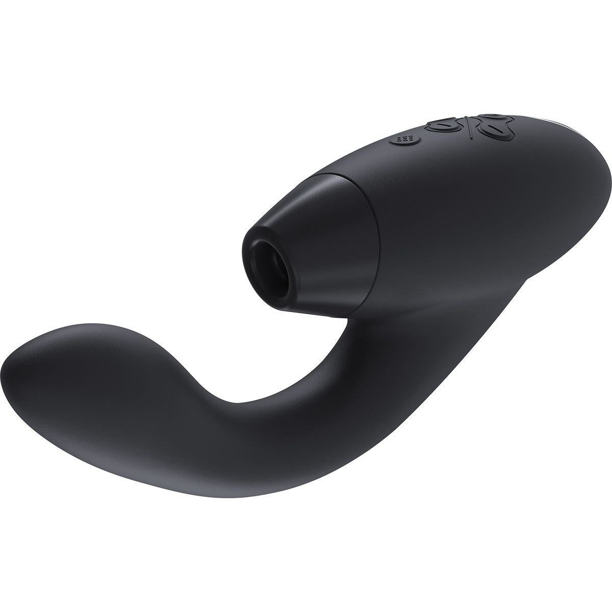 Womanizer DUO Clitoral G-Spot Vibrator in Black Clitoral G-Spot Vibrator - Tophatter Daily Deals