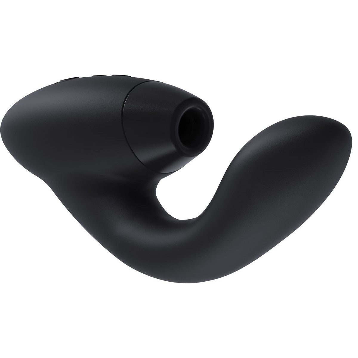 Womanizer DUO Clitoral G-Spot Vibrator in Black Clitoral G-Spot Vibrator - Tophatter Daily Deals