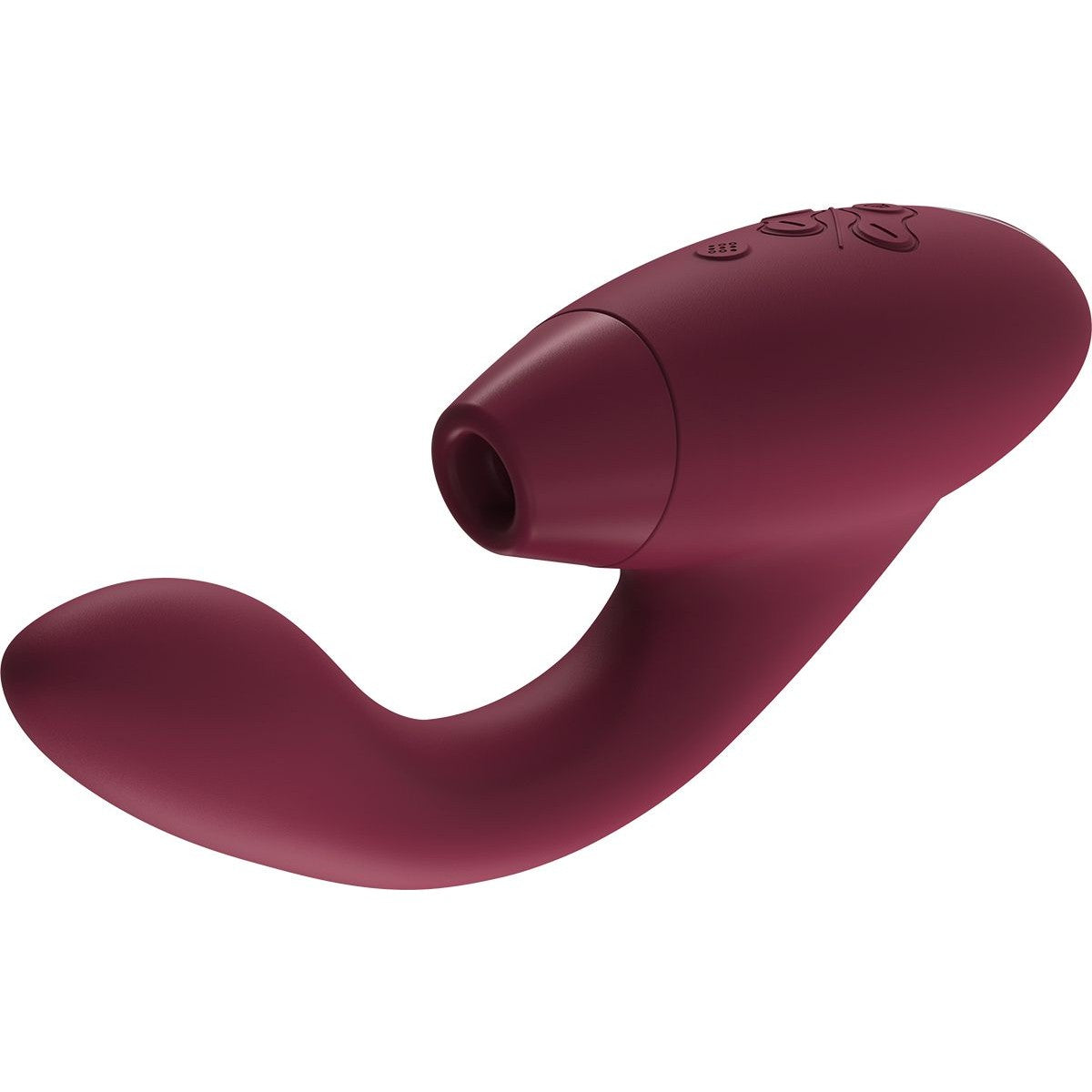 Womanizer DUO Clitoral G-Spot Vibrator in Bordeaux Clitoral G-Spot Vibrator - Tophatter Daily Deals