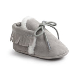Baby Soft Non-slip Shoes Light grey 0 - Tophatter Daily Deals