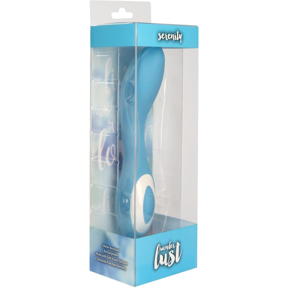 Wonderlust Serenity G-Spot Vibrator in Blue Vibrator - Tophatter Daily Deals