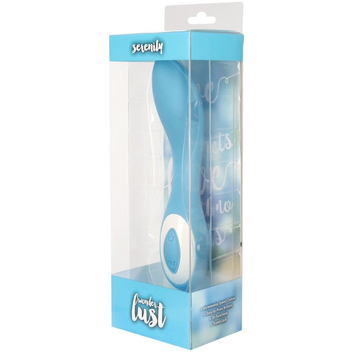 Wonderlust Serenity G-Spot Vibrator in Blue Vibrator - Tophatter Daily Deals