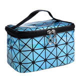 3D laser cosmetic bag Sky blue 0 - Tophatter Daily Deals