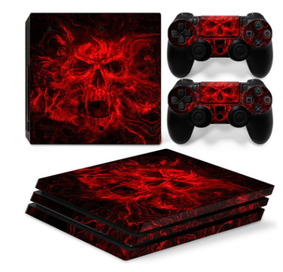 0131-0155 PS4 Pro game machine host Sticker Anti scraping geometric pattern sticker 19 3 12 0 - Tophatter Daily Deals