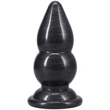 American Bombshell Double Payload – 5.5 Inch Rippled Butt Plug > Anal Range > Oversized Anal Toys - Tophatter Daily Deals