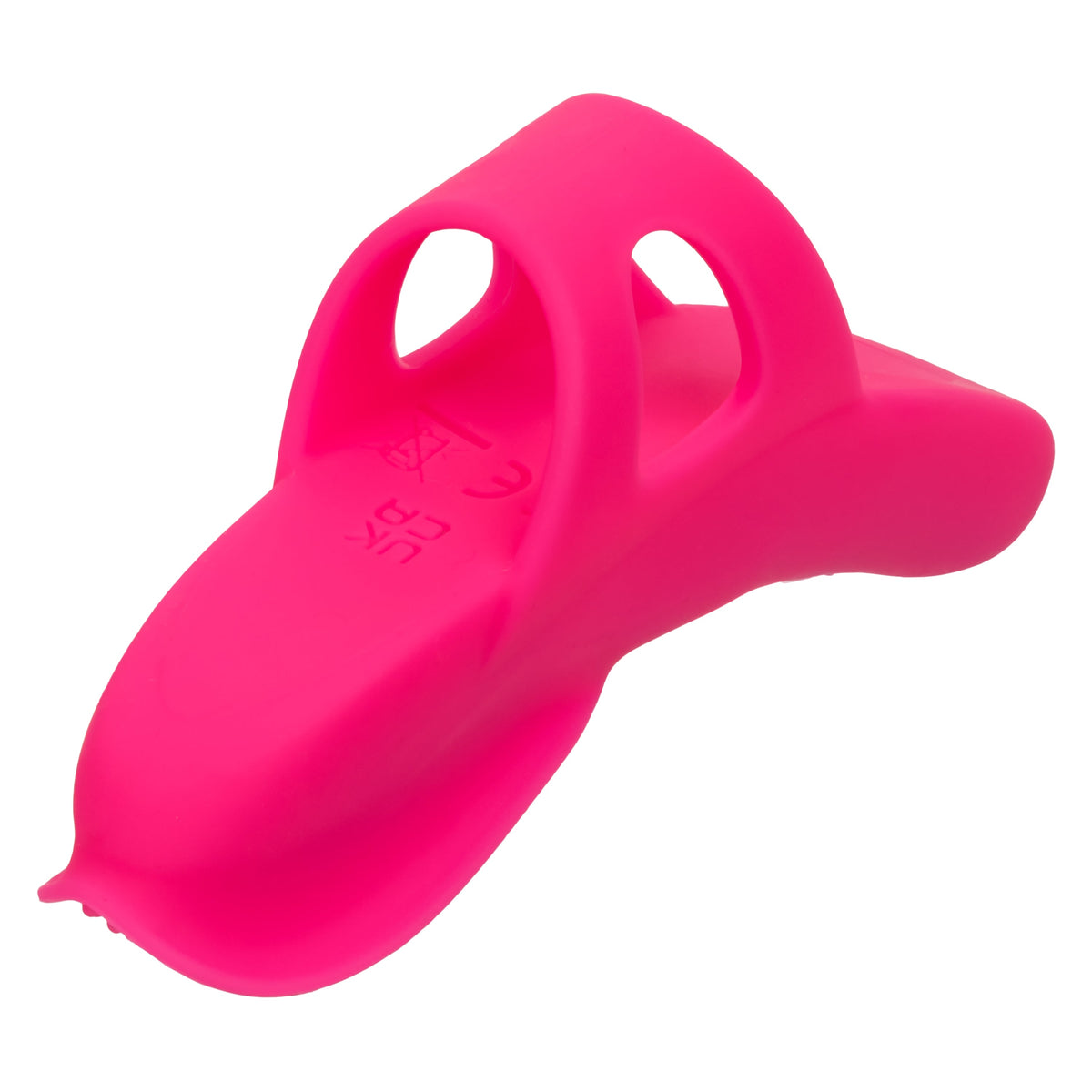Neon Vibes The Nubby Vibe Pink Silicone Finger Teaser with 10 Functions and Rechargeable > Vibrators > Finger Vibrators - Tophatter Daily Deals
