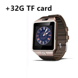 Bluetooth Smart Watch Chinese Language Version Touch Screen Phone Gold with 32G TF card 0 - Tophatter Daily Deals