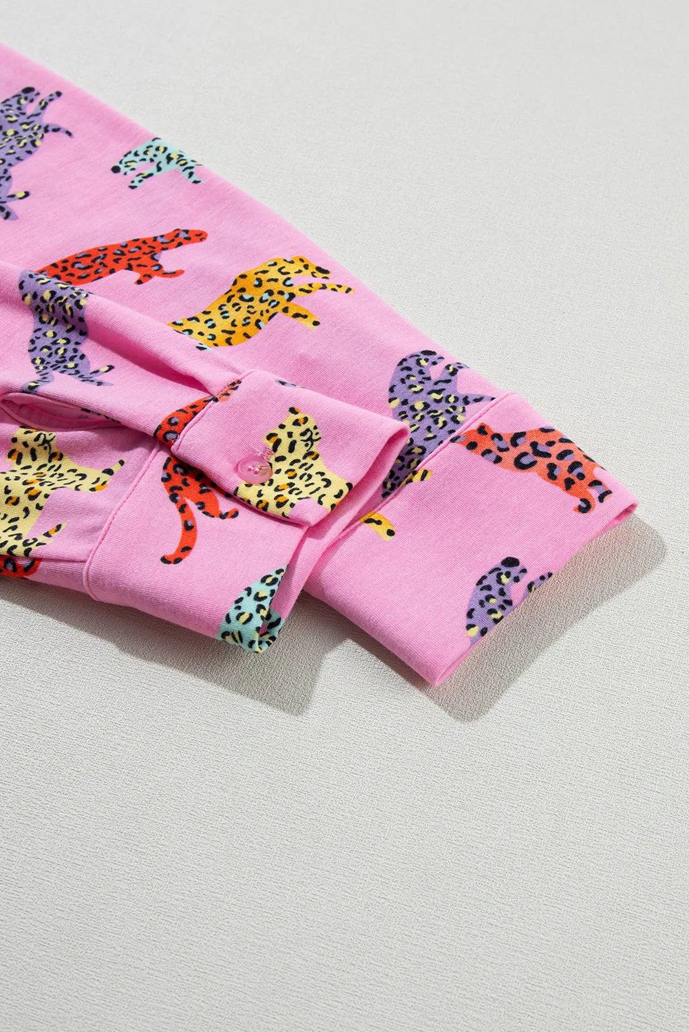 Pink Cheetah Print Shirt and Pants Pajama Set Loungewear & Sleepwear/Sleepwear - Tophatter Daily Deals