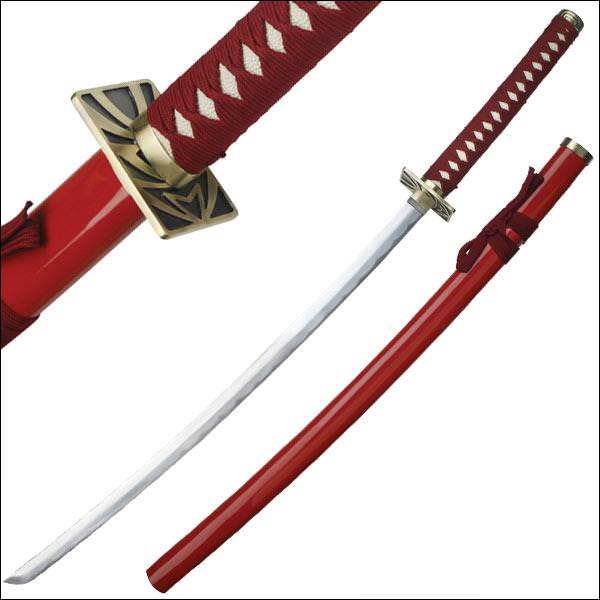 Renji Abarai Katana Sword 40" In Length - Tophatter's Guns'N'Weapons Store Collectible Weapons - Tophatter Daily Deals