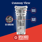 Rize Luz Clear Glow in the Dark Self-Lubricating Stroker > Sex Toys For Men > Masturbators > Manual - Tophatter Daily Deals