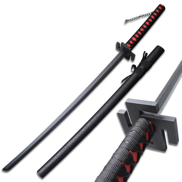 Japanese Anime Ichigo Bankai Wooden Costume Cosplay Sword - TOPHATTER'S ARMORY DEALS Collectible Weapons - Tophatter Daily Deals