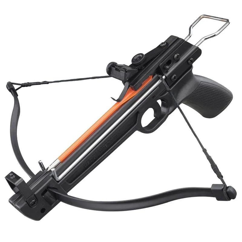 50lbs Pistol Fiberglass Crossbow With 5 Arrows - Tophatter Daily Deals