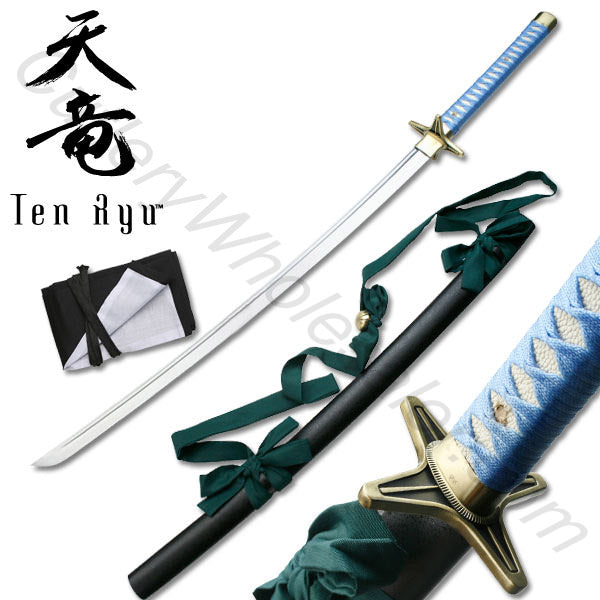 Handmade Hitsugaya Hyourinmaru Zanpakuto Sword - TOPHATTER'S ARMORY DEALS Collectible Weapons - Tophatter Daily Deals