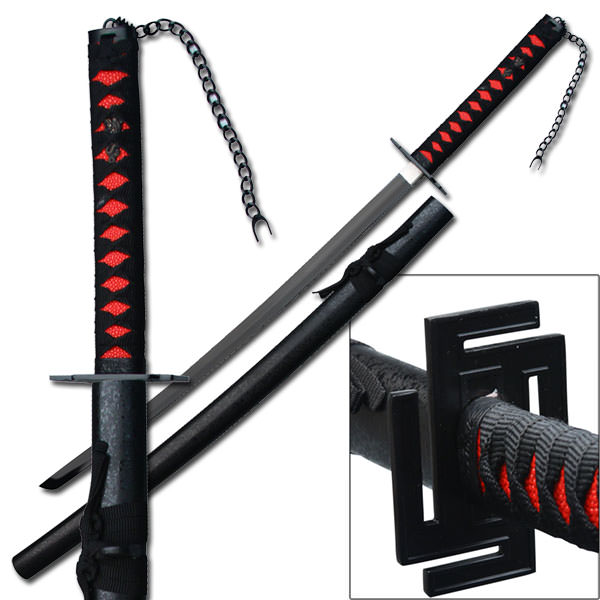 Ichigo Tensa Japanese Anime Hand forged Katana - Tophatter's Army Products & Self Defense Collectible Weapons - Tophatter Daily Deals
