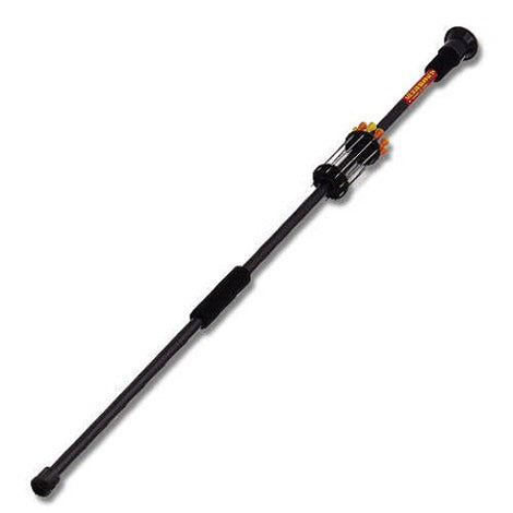 African Predator 40 Inch Blowgun Black - Tophatter's Inc. Weapons Store Online Collectible Weapons - Tophatter Daily Deals